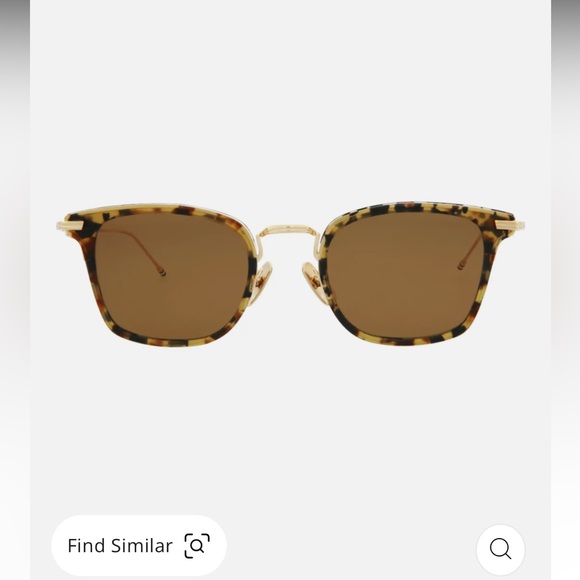 THOM BROWNE- Square-Frame Metal, Acetate Sunglasses - Picture 3 of 8